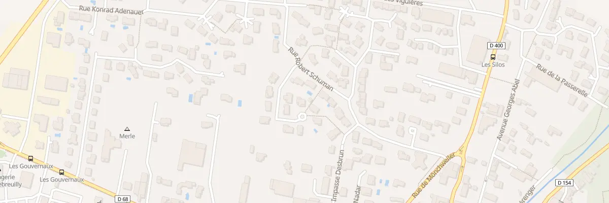 Plan du 5 All René Cassin à Chabeuil