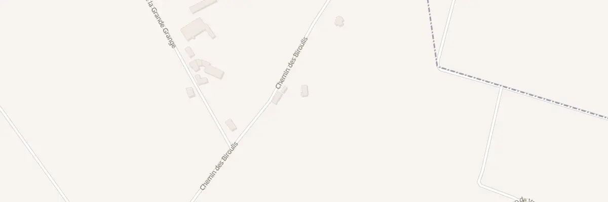 Plan du 1750 Che des Biroulis à Alixan