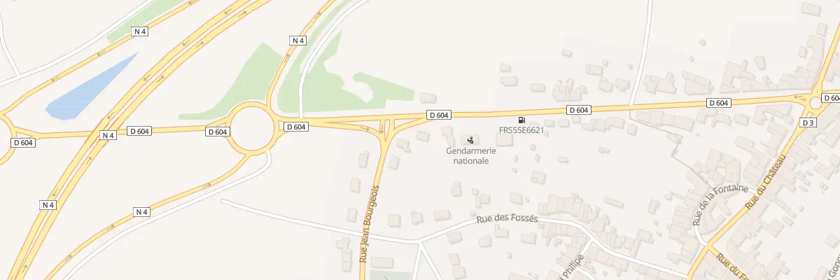 Plan du 93 Rue de Saint Dizier à Ancerville