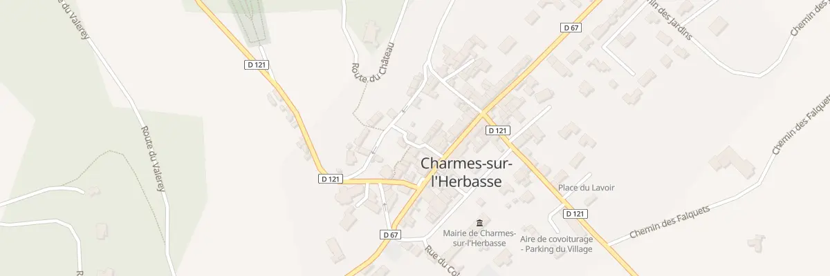 Plan du 40 Mte du Cordonnier à Charmes-sur-l’Herbasse