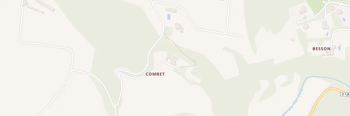 Plan du 5043E Combet à Soyans