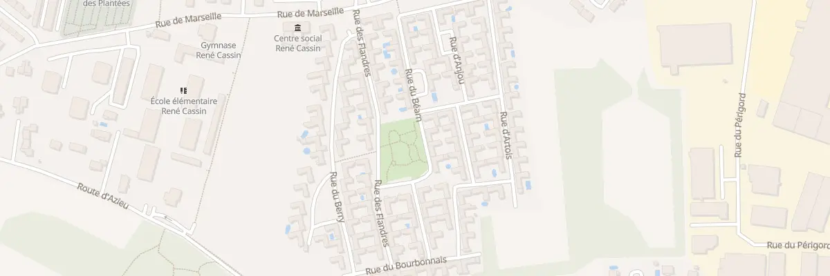 Plan du 4 Rue du Berry à Meyzieu