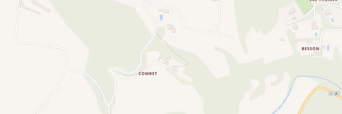 Plan du 5043B Combet à Soyans