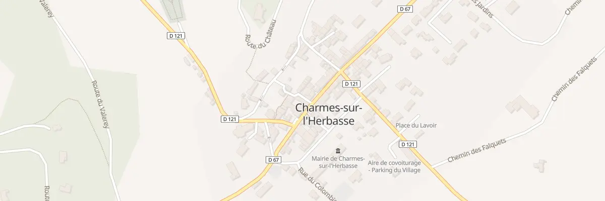Plan du 325 Av du Facteur Cheval à Charmes-sur-l’Herbasse