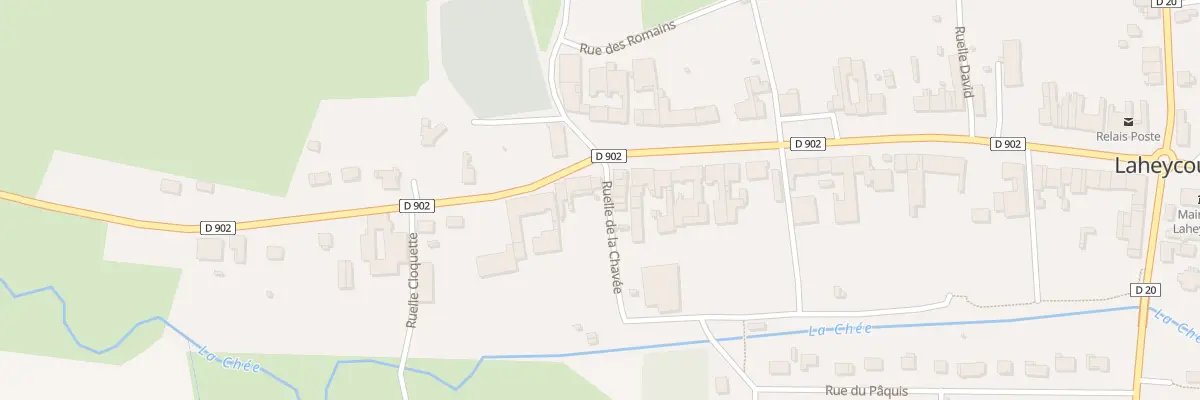 Plan du 55 Rue du Gen Porson à Laheycourt