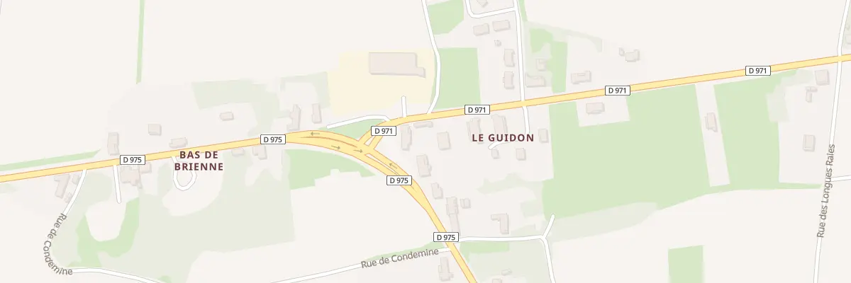 Plan du 32 Rte de Louhans à Brienne
