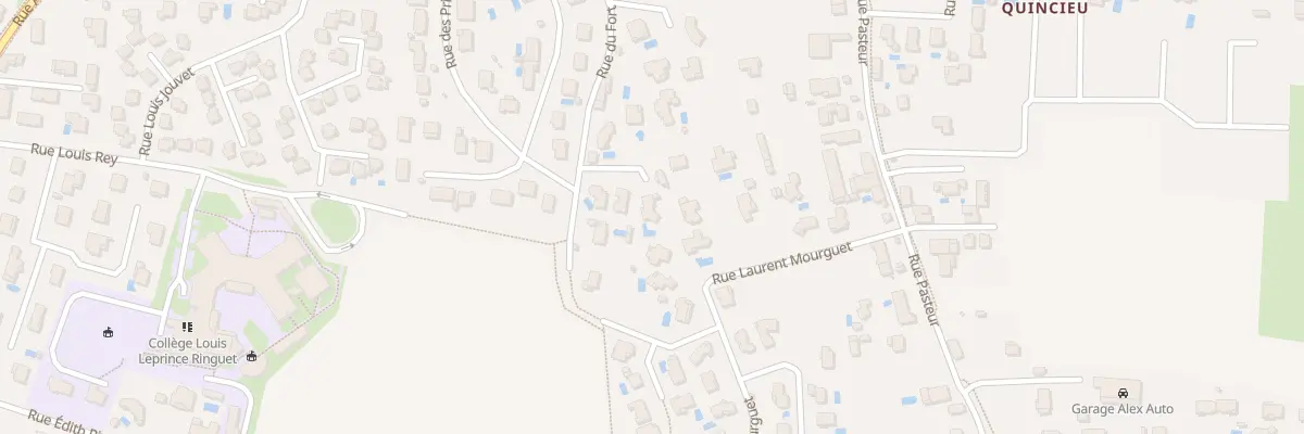 Plan du 12A Rue du Fort à Genas
