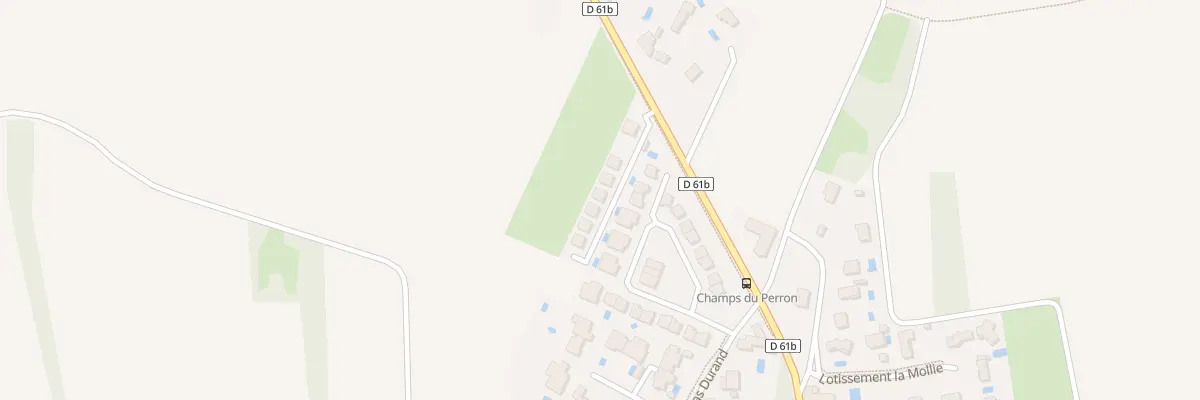 Plan du 266 Rte de Beynost à Thil