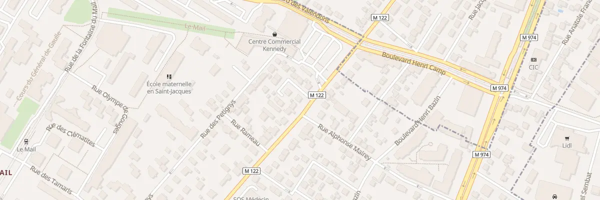 Plan du 97 Rue Maxime Guillot à Chenôve
