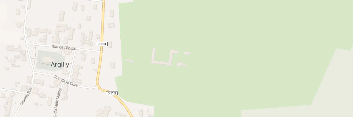 Plan du 4 Rue de la Glacière à Argilly