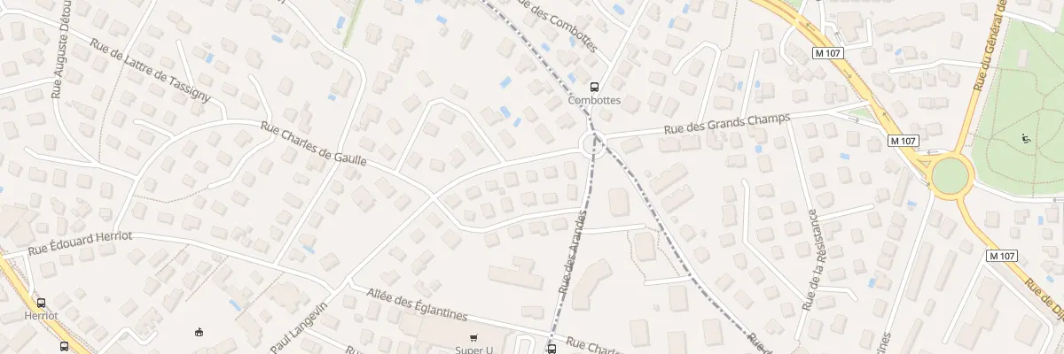 Plan du 54 Rue Edouard Herriot à Talant