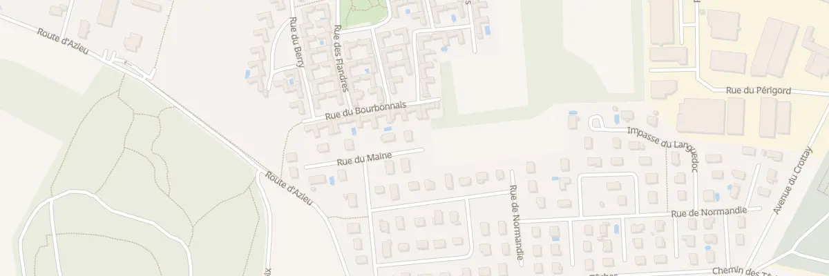 Plan du 9 Rue du Maine à Meyzieu
