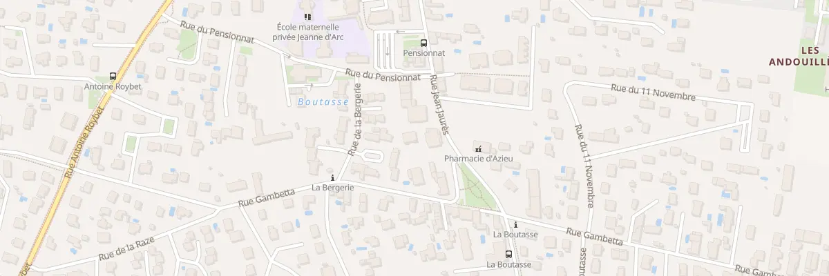 Plan du 4B Rue Jean Jaures à Genas