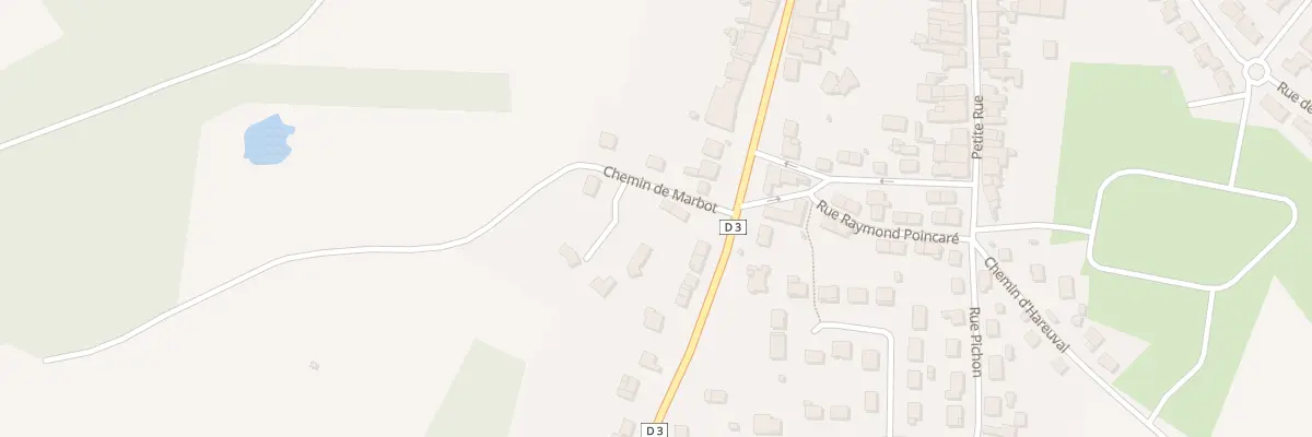 Plan du 6 Che de Marbot à Ancerville