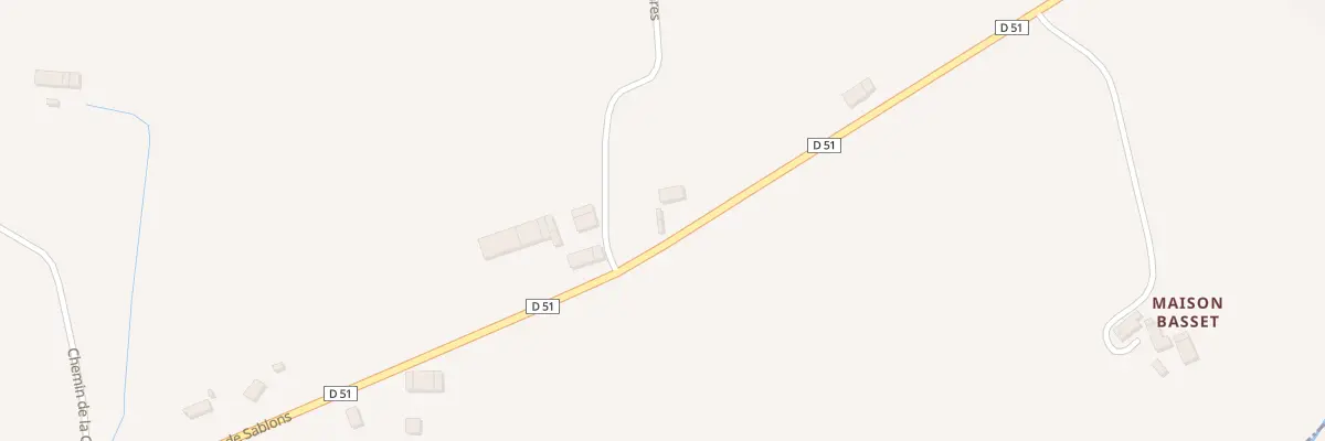 Plan du 630 Rte de Sablons à Primarette