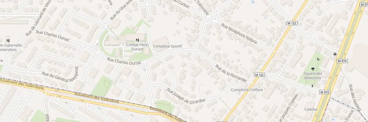 Plan du 27 Rue de la Romanée à Dijon