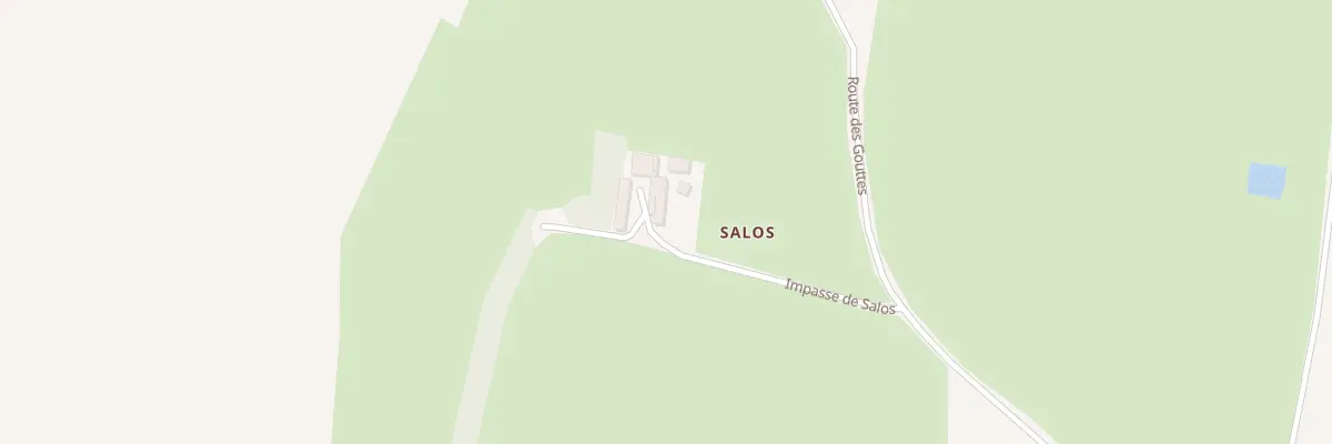 Plan du 186 Imp de Salos à Neuville-les-Dames
