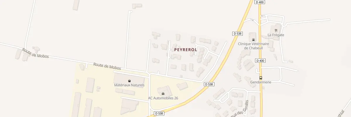 Plan du 11 Che de Pereyrol à Chabeuil