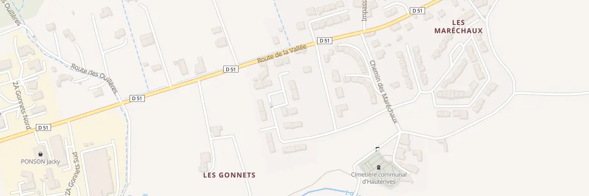 Plan du 13 Lot les Gonnets à Hauterives