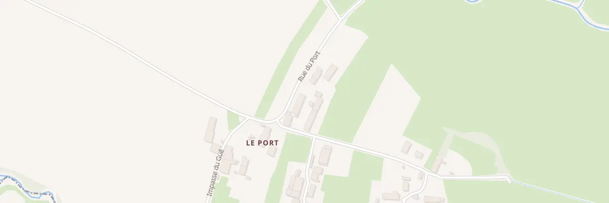 Plan du 7 Rue du Port à Palleau
