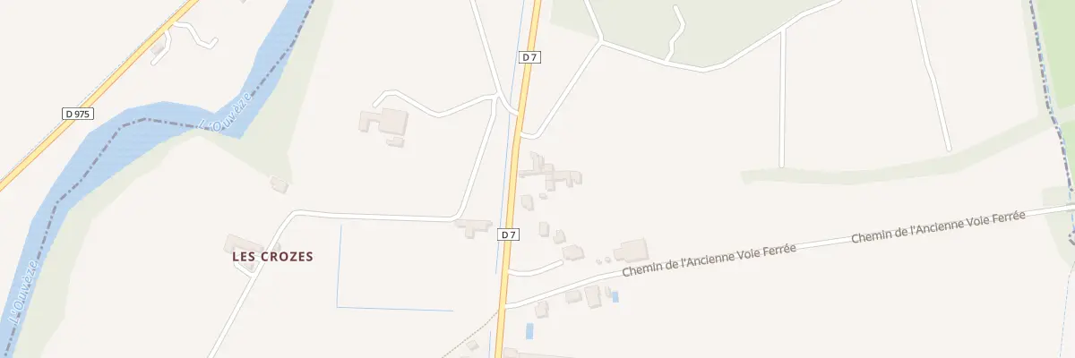 Plan du 5368 Belair à Séguret