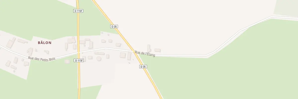 Plan du 11 Rue de l’Etang à Gerland