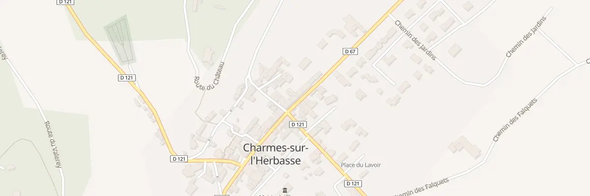 Plan du 425 Av du Facteur Cheval à Charmes-sur-l’Herbasse