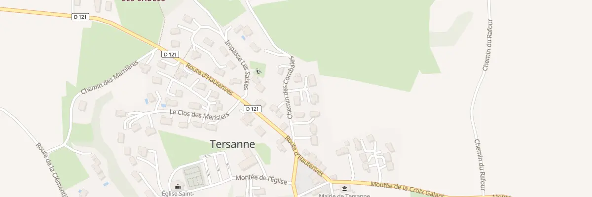 Plan du 4 Imp des Sources à Tersanne
