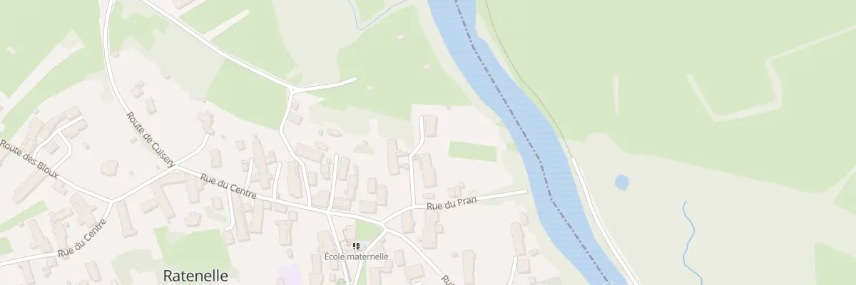 Plan du 66 Imp du Pran à Ratenelle