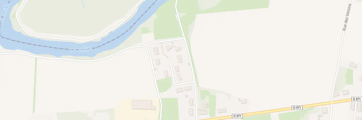 Plan du 230 Rue du Bas de Seille à Brienne