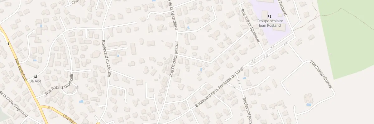 Plan du 2B Rue Guillaume Apollinaire à Saint-Mitre-les-Remparts