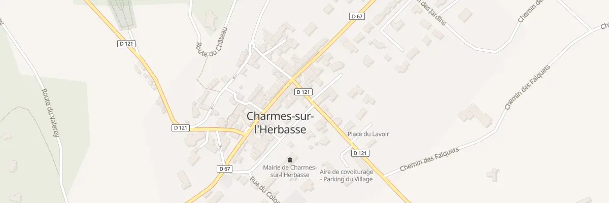 Plan du 145 Pl Champ de Mars à Charmes-sur-l’Herbasse