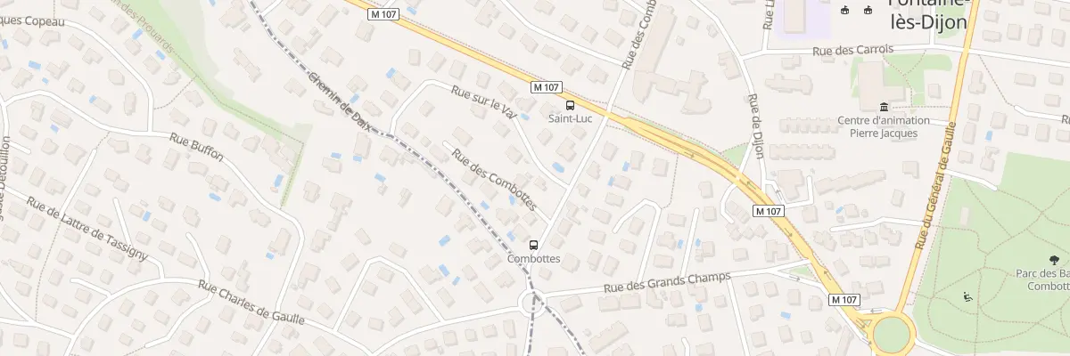 Plan du 18 Rue des Combottes à Fontaine-lès-Dijon