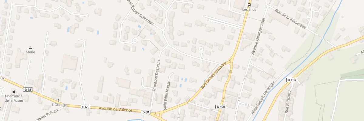 Plan du 3 Rue Jean Monnet à Chabeuil