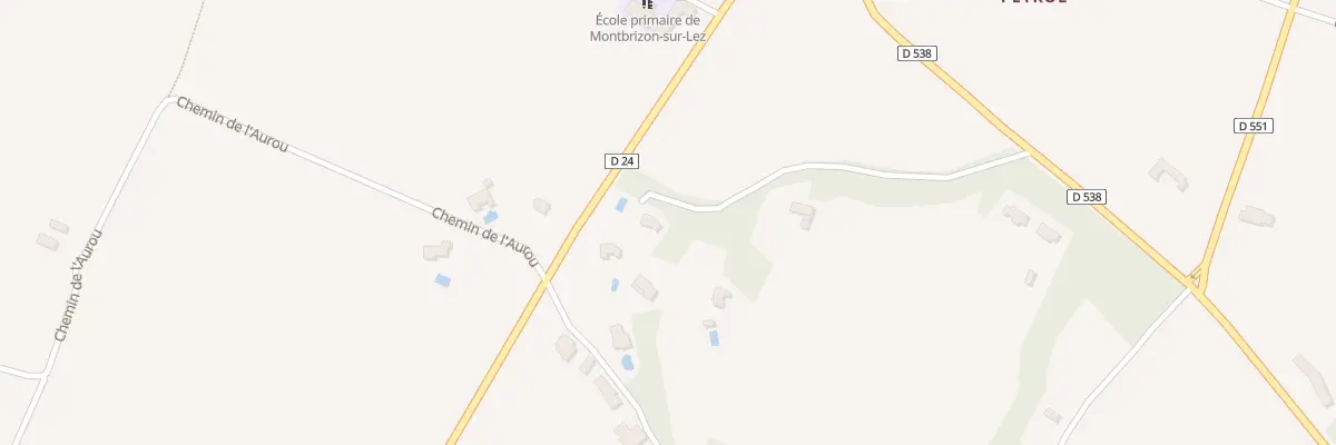 Plan du 290 Imp Chauvet Nord à Montbrison-sur-Lez