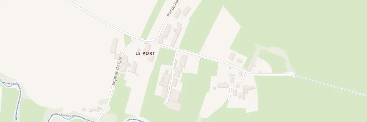 Plan du 8 Rue du Port à Palleau