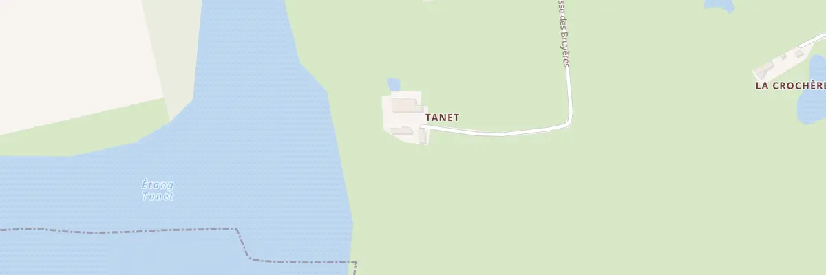 Plan du 5004 A Tanet à Saint-Georges-sur-Renon