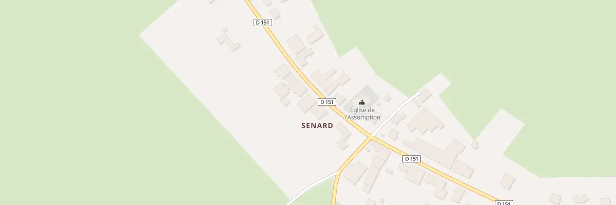 Plan du 11 Rue de l’Eglise de Senard à Seuil-d’Argonne