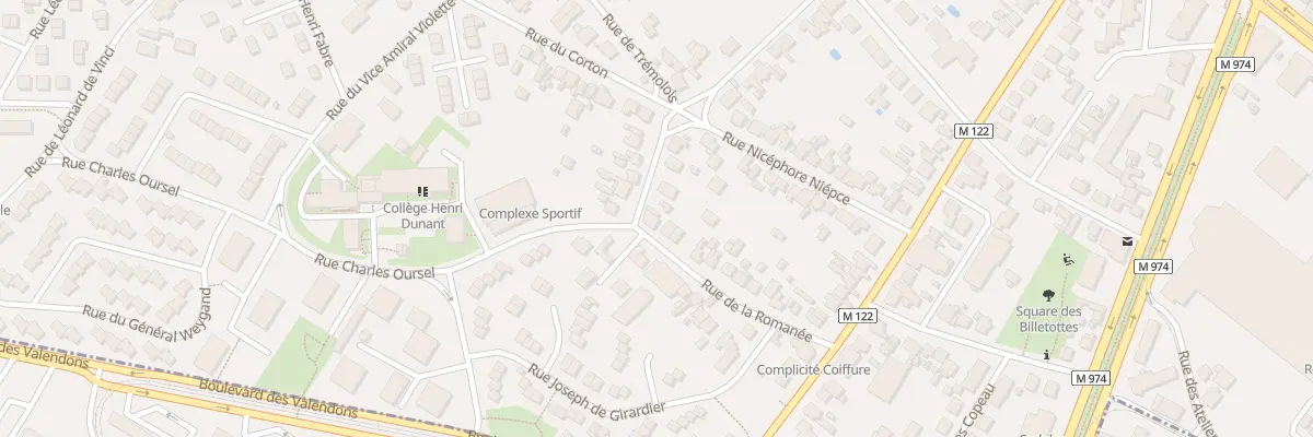 Plan du 55 Rue en Saint-Jacques à Dijon