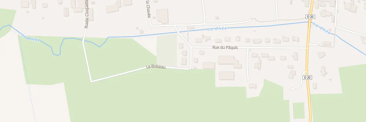 Plan du 13 Rue du Paquis à Laheycourt