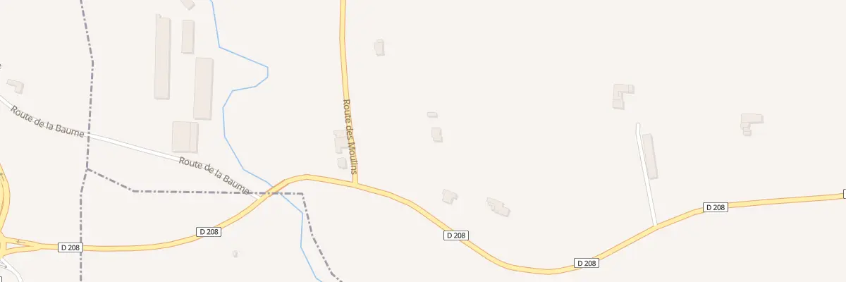 Plan du 5102 Les Moulins à La Baume-Cornillane