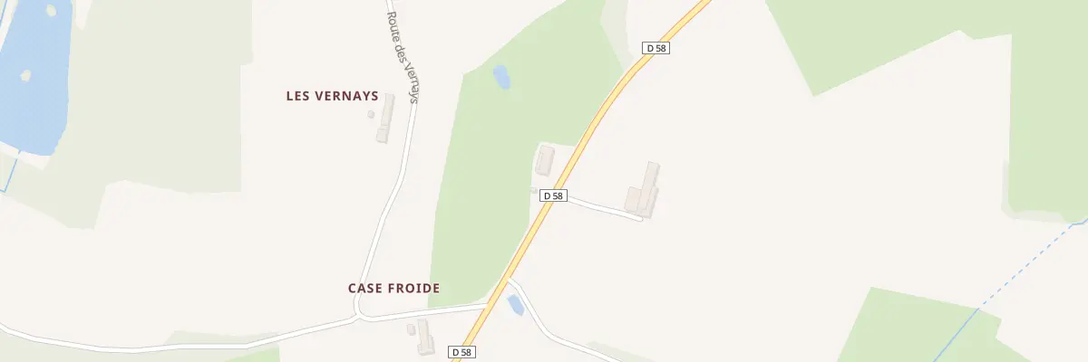 Plan du 960 Rte de Pont-de-vaux à Vescours