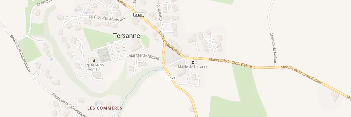 Plan du 5010 Tersanne à Tersanne
