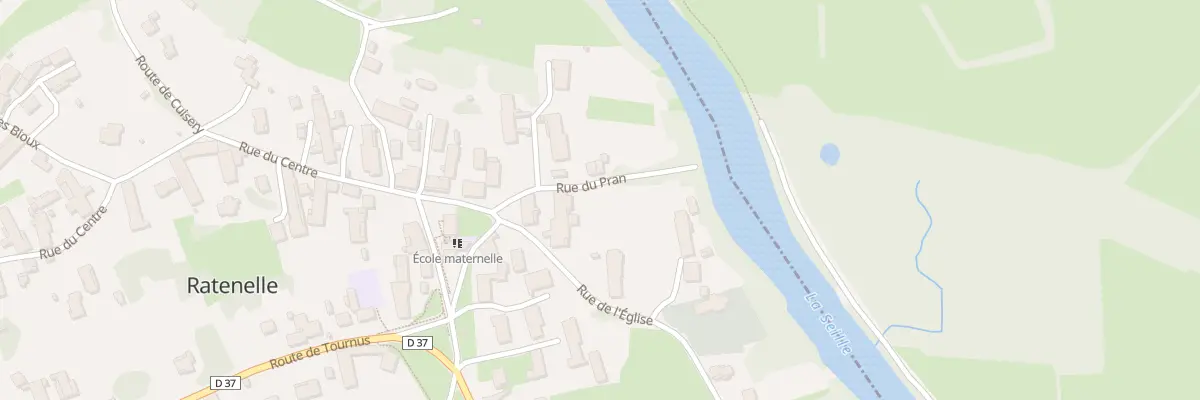 Plan du 5008 Le Bourg à Ratenelle
