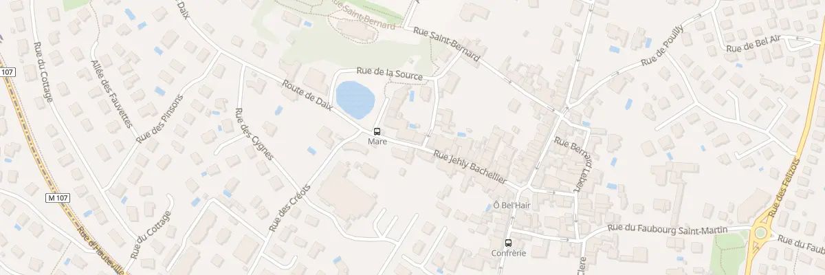Plan du 30 Rue Jehly Bachellier à Fontaine-lès-Dijon