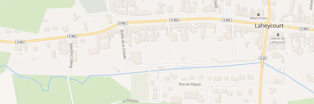 Plan du 35 Rue du Gen Porson à Laheycourt