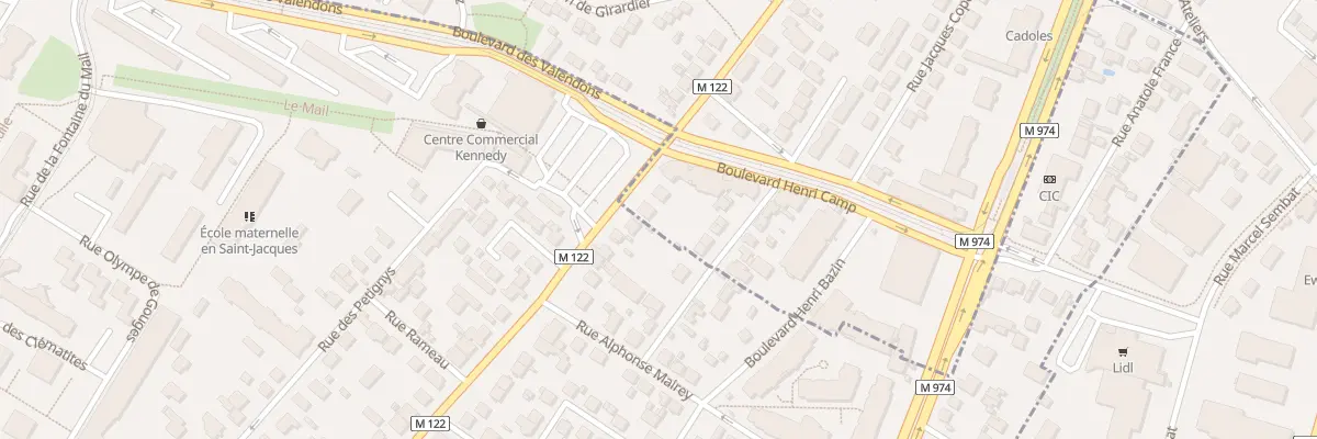 Plan du 133 Rue de Chenôve à Dijon