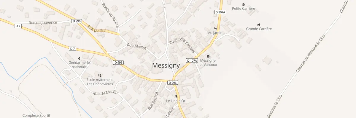 Plan du 10B Pl de l’Eglise à Messigny-et-Vantoux