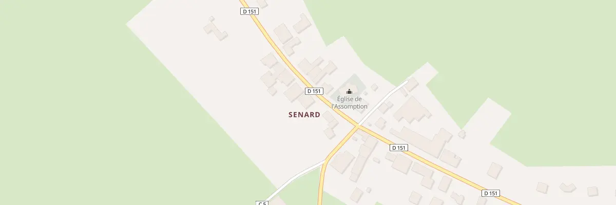 Plan du 9 Rue de l’Eglise de Senard à Seuil-d’Argonne