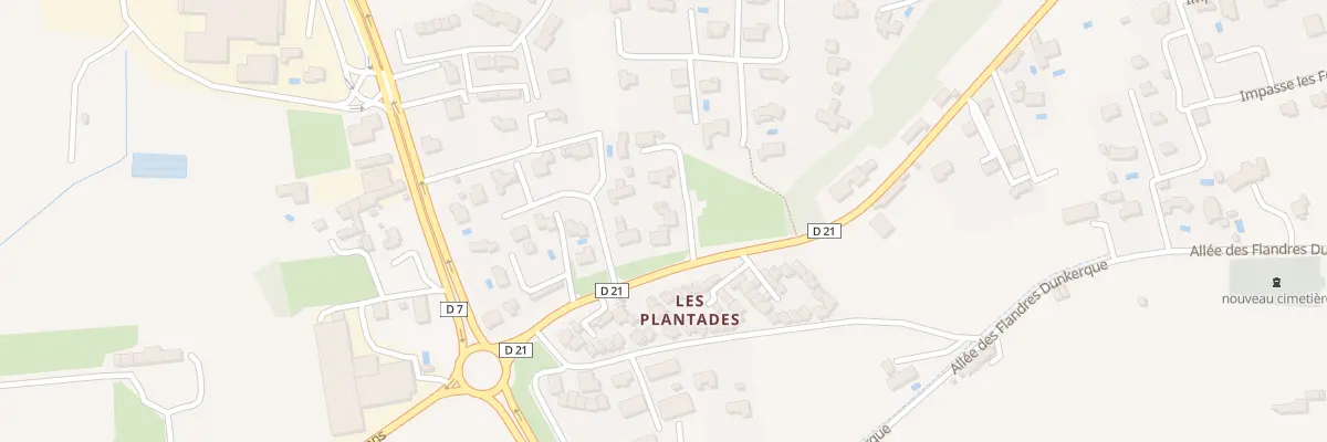Plan du 996 Av Raspail à Beaumes-de-Venise